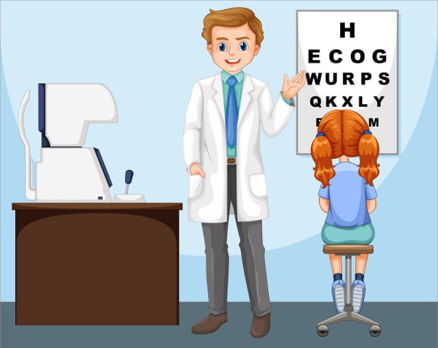 VISUAL ACUITY CHECK BY DR SHIVRAJ SINGH